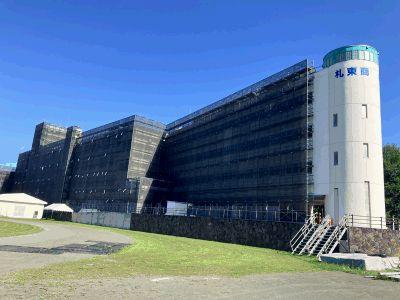 校舎棟 北面全景